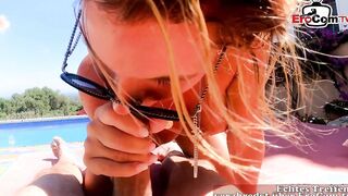 Underwater sex with slender woman Leidy de Leon