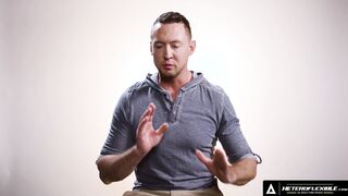 HETEROFLEXIBLE - How Guys Orgasm With Hung Hunk Pierce Paris! VIEW HIM JERK OFF! FULL TAPE