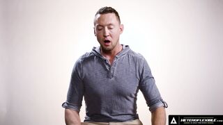HETEROFLEXIBLE - How Guys Orgasm With Hung Hunk Pierce Paris! VIEW HIM JERK OFF! FULL TAPE