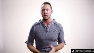 HETEROFLEXIBLE - How Guys Orgasm With Hung Hunk Pierce Paris! VIEW HIM JERK OFF! FULL TAPE