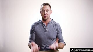 HETEROFLEXIBLE - How Guys Orgasm With Hung Hunk Pierce Paris! VIEW HIM JERK OFF! FULL TAPE