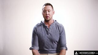 HETEROFLEXIBLE - How Guys Orgasm With Hung Hunk Pierce Paris! VIEW HIM JERK OFF! FULL TAPE