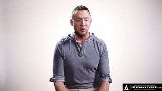 HETEROFLEXIBLE - How Guys Orgasm With Hung Hunk Pierce Paris! VIEW HIM JERK OFF! FULL TAPE