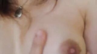 Asian Girl Masturbates with Showerhead to Orgasm