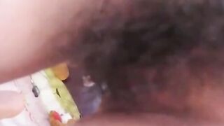 Asian Girl Masturbates with Showerhead to Orgasm