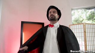 Petite Maria Kazi take on monster cock