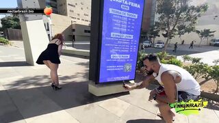 Vinny meets a redhead on the street and takes her to his apartment to fuck her!