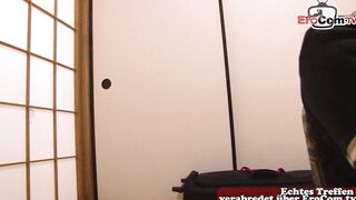 small 18yo bushy japanese teens got cummed sex