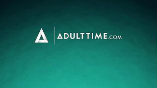 ADULT TIME - Athena Anderson Can't Resist THREE-WAY With Her Hubby & His Gf Vanessa Sky!