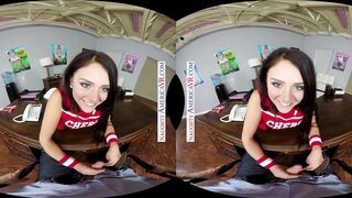 Megan Sage proves she's the 1 to play the part as the sexual cheerleader