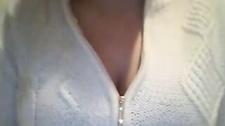 Big Tits and Huge Areola on Webcam Solo