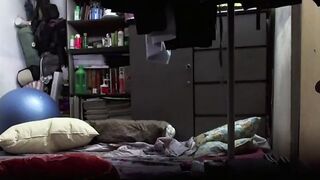 Interracial Bareback in the Storeroom