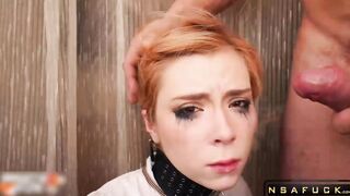 Tiny Stepsister with Gag Sloppy Dee