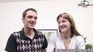Real lovers has their first MMF 3some at the casting