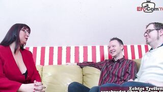 Sex tutoring from chubby older therapist