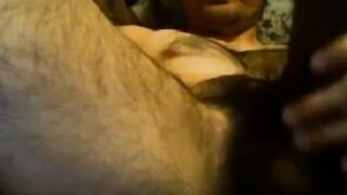 Uncut Latino Plays with His Big Dick and Cums Inside His Foreskin