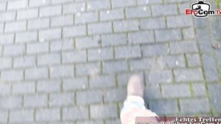 German-Turkish housewife at a sex met
