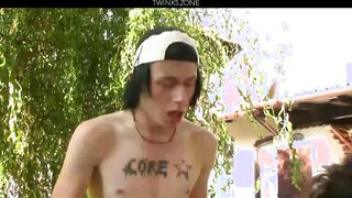 Luis Blava Village Boys Outdoor Bareback Fuck Aiden