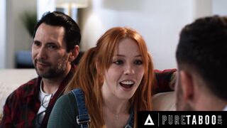 VIRGIN TABOO He Shares His Skinny Step-Daughter Madi Collins With A Social Worker To Keep Their Hidden