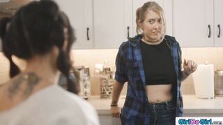 Asian coed goes after former babysitter