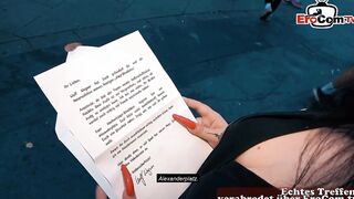 Skank with a fat butt ripped open for sex