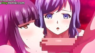 Beautiful girls with big tits enjoy hardcore sex