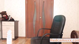 Adorable Webcam Teen Belka Shows Her Tail Plug
