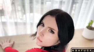 Naughty Stepsister Deepthroats and Rough