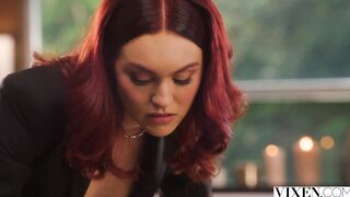 VIXEN Fiery Red Head Freya Won't Stop Until She Gets Her Man