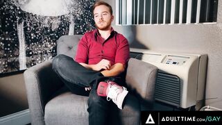 HETEROFLEXIBLE - FTM Luke Hudson Has His Cunt Devoured + Assfucks Bear Micah Martinez With Strap-On