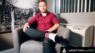 HETEROFLEXIBLE - FTM Luke Hudson Has His Cunt Devoured + Assfucks Bear Micah Martinez With Strap-On