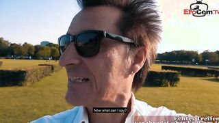 Sex blind date with a thin Berlin tourist