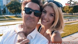 Sex blind date with a thin Berlin tourist