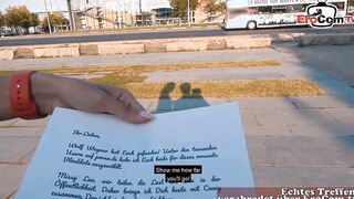 Sex blind date with a thin Berlin tourist