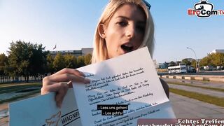 Sex blind date with a thin Berlin tourist