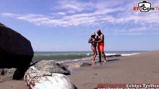 Fucking a 19 year old outdoor on the outdoors beach