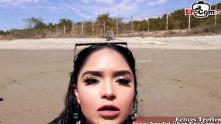 Fucking a 19 year old outdoor on the outdoors beach