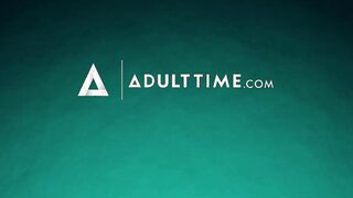 ADULT TIME - Kylie Rocket Begs Heterosexual Friend For Impregnation Jizzed After She's Cheated On!