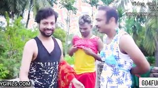 IndianCollege Bachelor Boys Hardcore Fuck with Bhabhi Full Group Sex