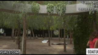 Indian college Couple In the bushes in public Park Sex