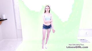 Young Blonde gets her Small Pussy Fucked