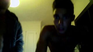 First Time Dick Sucking Experiment for Two 19yo Twinks