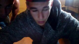 First Time Dick Sucking Experiment for Two 19yo Twinks
