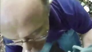 Sucking Cock in the Woods