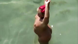 Peeking at my busty Nudist stepmom (big ass)
