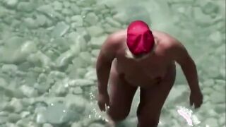 Peeking at my busty Nudist stepmom (big ass)