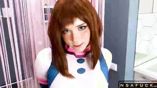 Stepsister Sweetly Fucked After Entering Hero Academy