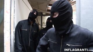 Vulgar sub gets butt finger fuck