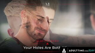 HETEROFLEXIBLE - Bottom Lovers Harley Xavier & Adam Awbride Are Dominated By Str8 Dominant Stranger