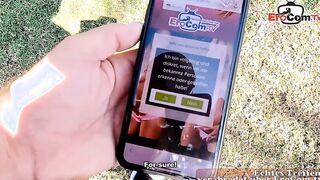 Vacation date with dark haired cougar and sex tourist